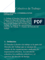 Derecho Colectivo Trabajo Definición Fines Diferencias Características