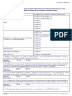 Avaliação de prestação de serviço de correspondente