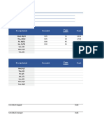 Model Tema Excel Birotica
