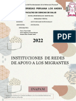 Instituciones de Redes de Apoyo A Los Migrantes