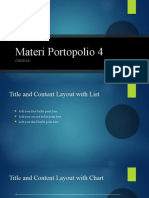 Materi Portopolio 4