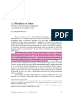 PORTELLI, Alessandro – A Filosofia e os fatos