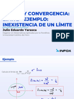 Límites y Convergencia - Límite - Ejemplo - Inexistencia de Un Límite