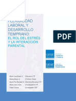 Flexibilidad Laboral y Desarrollo Temprano: El Rol Del Estrés y La Interacción Parental