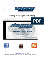 Timing A VE Style Pump