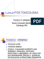 Conceptos de La Toxicologi