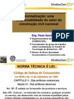 Apresentação de Normas Construtivas