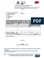 Anexo 8 Formato para Informe Del Pnaeqw - Solo Ie Beneficiarias