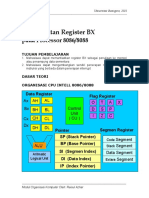 Modul-4 Praktikum Penggunaan Register BX