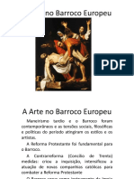 A Arte No Barroco Europeu