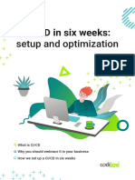 CodiLime White Paper - CICD in Six Weeks