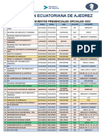 Calendario Feda 2022