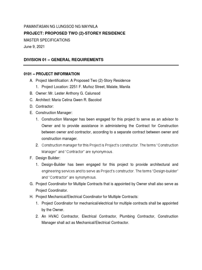 specs-division-01-download-free-pdf-employment-plumbing