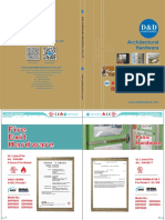 D&D Hardware-Panic Device Catalogue-UL Certificate