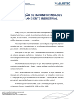 Verificação de Inconformidadesem Um Ambiente Industrial