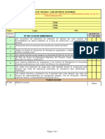 CP203 Checklist - Plan de Emergencia