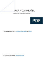 Geografia Da para Ba