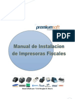 Manual de Instalación Impresoras fiscales