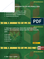 100 Soal Dan Jawaban Tes Cat Pps Pemilu 2024 Part 1