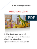 Minu and Dino: C.4. Answer The Following Questions