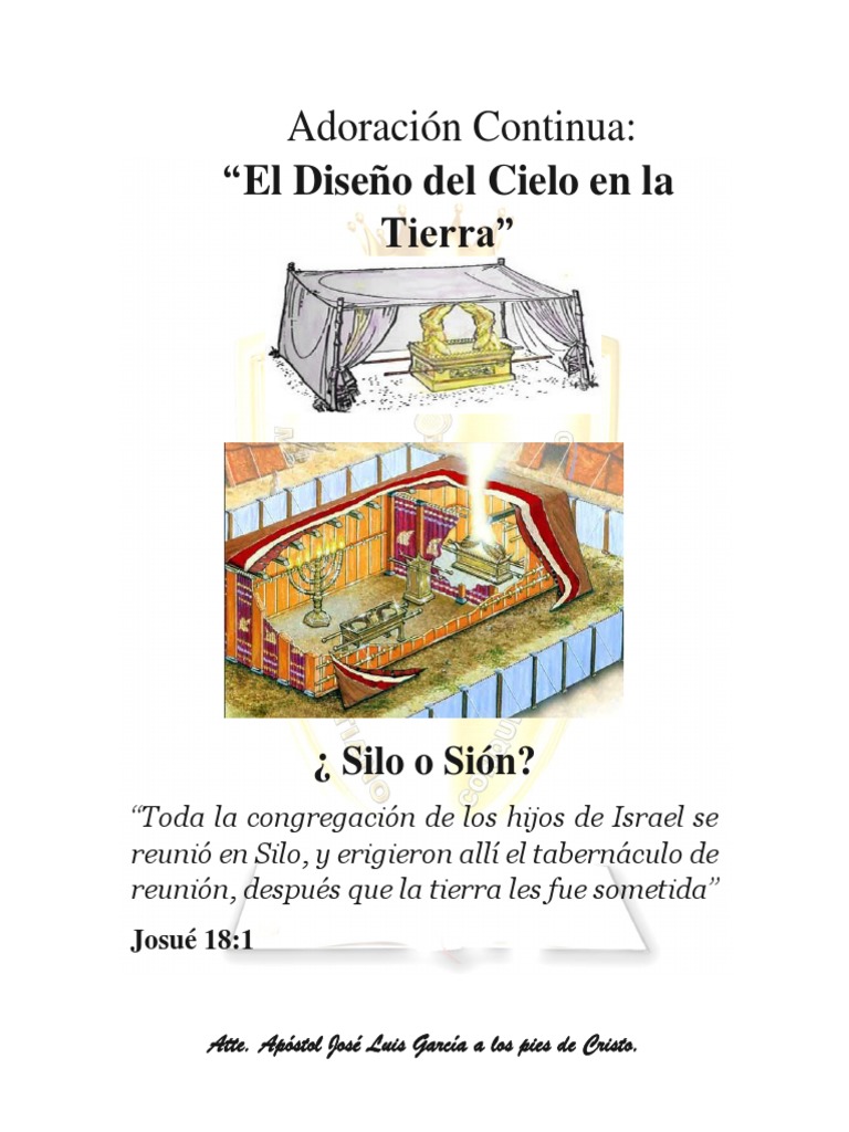 Adoración Continua | PDF | Arca de la Alianza | David