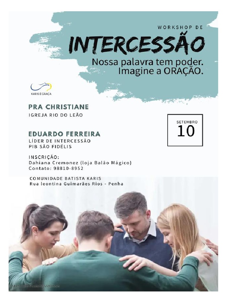 Cartaz Intercessao | PDF