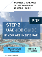 Job Guide - If You Are Inside Uae & Planning To Search Job
