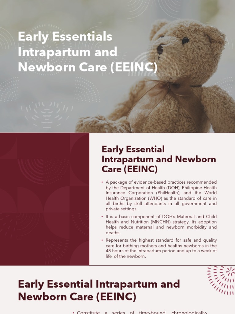 Essential Intrapartum & Newborn Care Guide | PDF | Childbirth ...