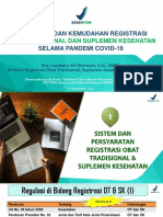 Mekanisme & Kemudahan Registrasi OTSK Selama Pandemi - 12 November 2020 - Edit