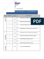 Cartel de Contenidos de Personal Social Del Iii Bimestre