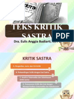 Kritik Sastra