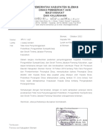 Surat Tata Cara Penyelenggaraan Pelantikan Pengambilan Sumpah Janji Dan Serah Terima Jabatan Pamong Kalurahan