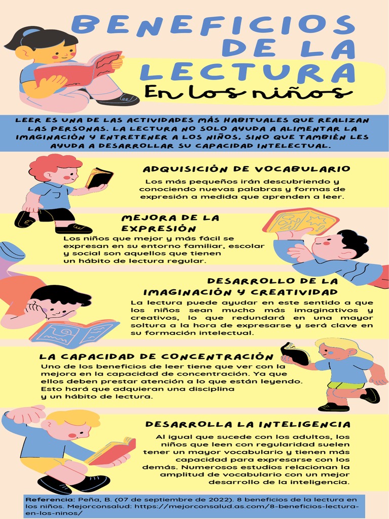 Beneficios de la lectura en niños | PDF