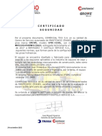 Certificado Fops-Rops Grove GMK 4100