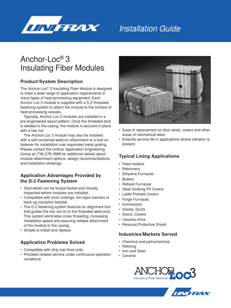 Form C 1608 AnchorLoc3 Install Guide | PDF | Welding | Construction