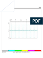 ETABS 20.2.0 Steel P-M Interaction Ratios Plan View