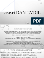 JARH Dan Ta'dil