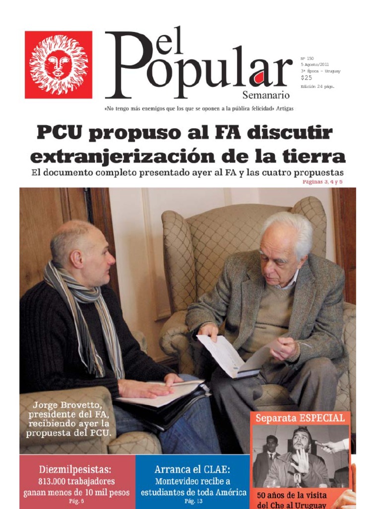 El Popular #150 5/8/2011 Completo | PDF