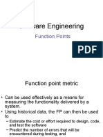 Software Engineering: Function Points