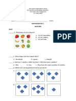 Math 1 Quiz Bee Answer Key