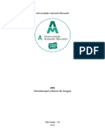 APS - Hemoterapia e Banco de Sangue - PD