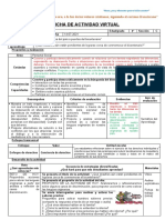 Ficha de Actividad Remota 14-07