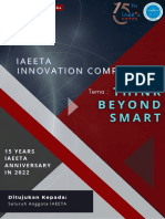 Panduan Kegiatan IAEETA - Innovation Competition - 2022