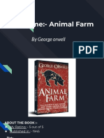 Book Name - Animal Farm