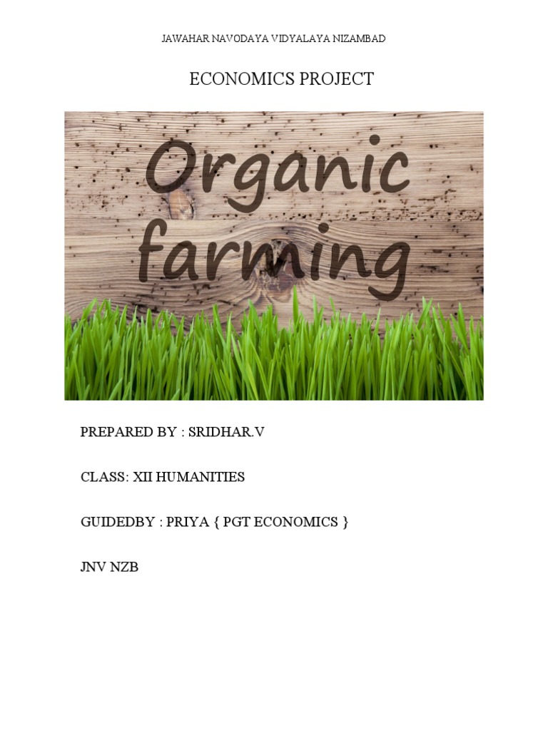 Organic Farming PDF