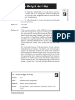 Rio Grande water budget activity