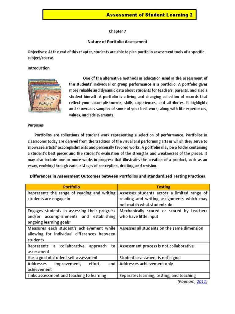 Edu 312 Chapter 7 Lecture Notes | PDF | Educational Assessment | Learning