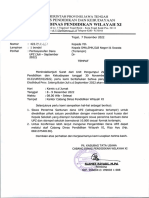 Surat Edaran Pencairan Dana UPZ - Juli Des 2022