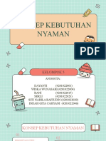 Konsep Kebutuhan Nyaman