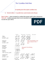 Crystalline Solid State Structures